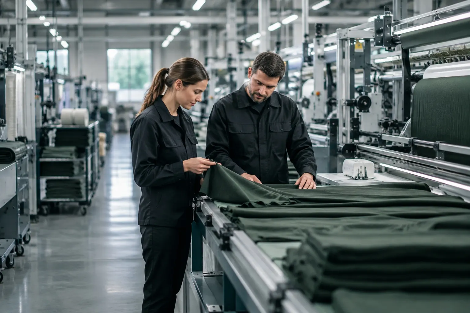 Produktionshalle eines Herstellers